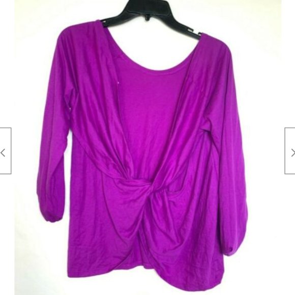 Fabletics Aviana Top Open Wrap Back - Picture 2 of 5